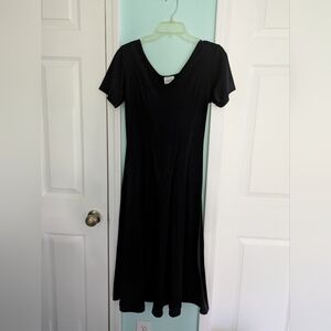 VTG 90s Soft Black Dress